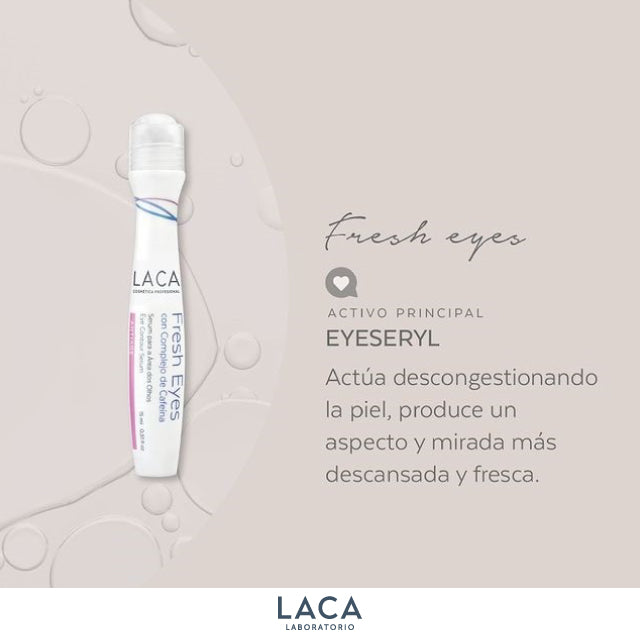 Fresh Eyes Roll On con Cafeina 15ml