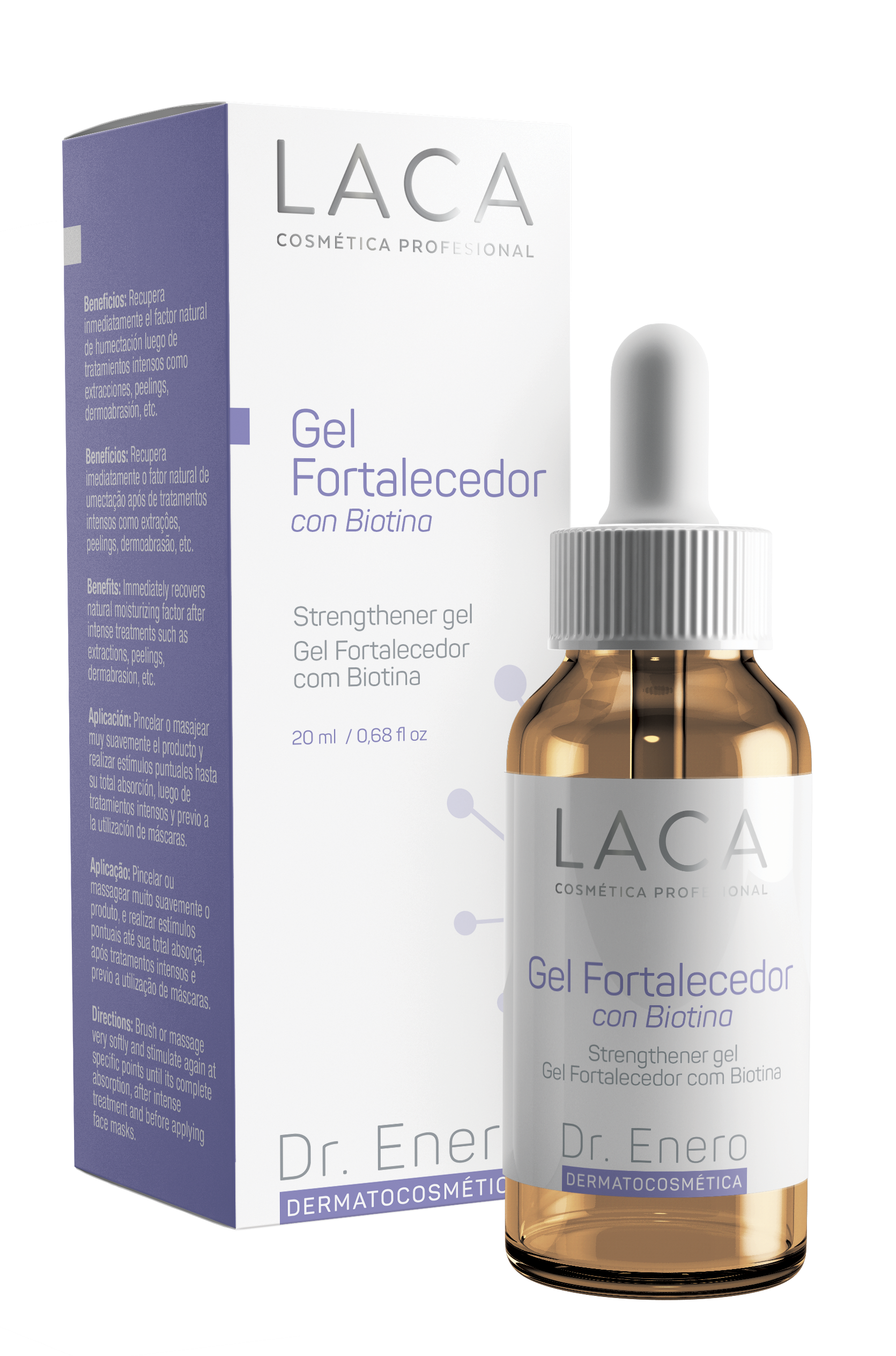 Gel Fortalecedor con Biotina 20ml