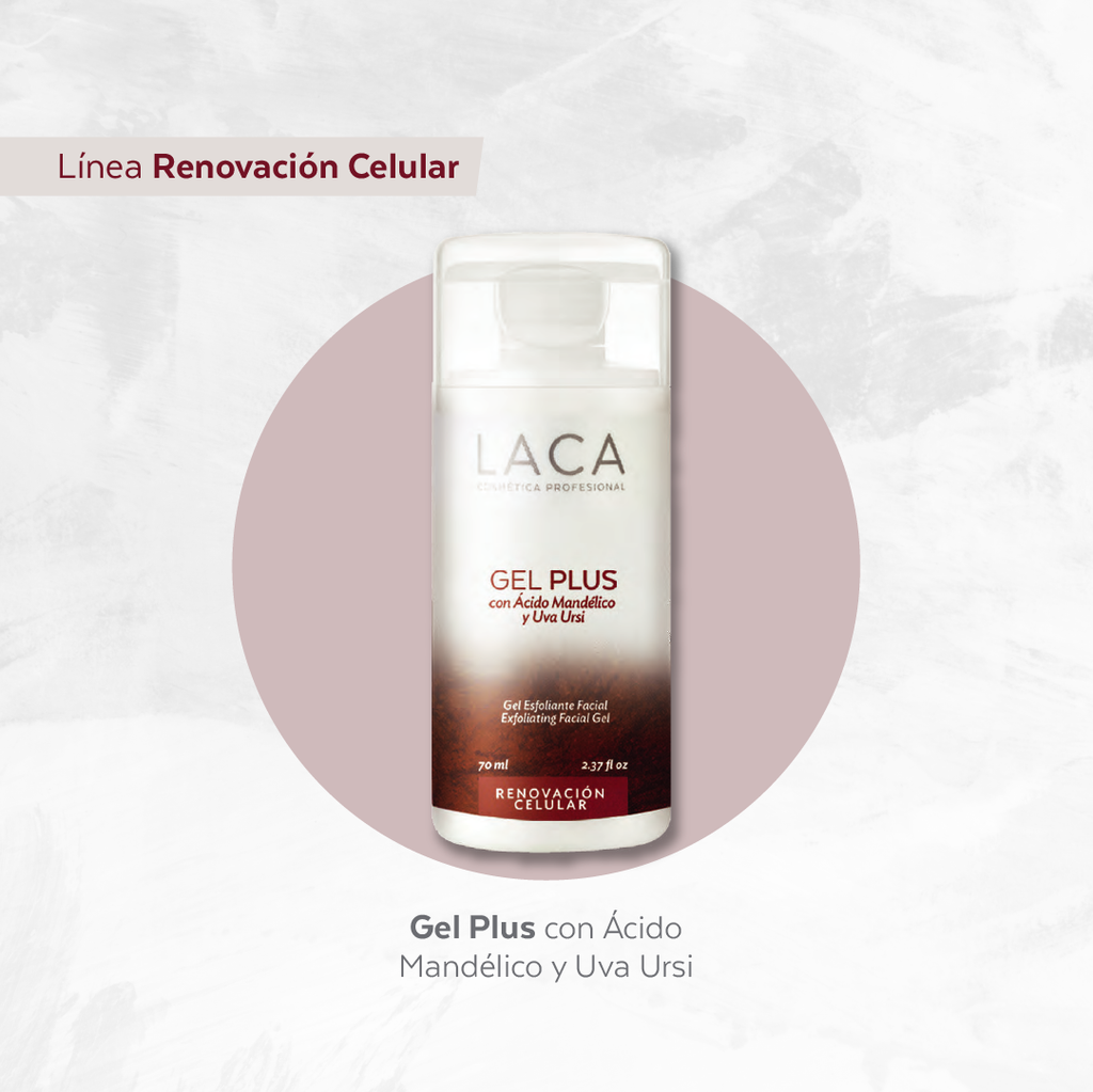 Gel Plus con Mandelico y Uva URSI x 70ml