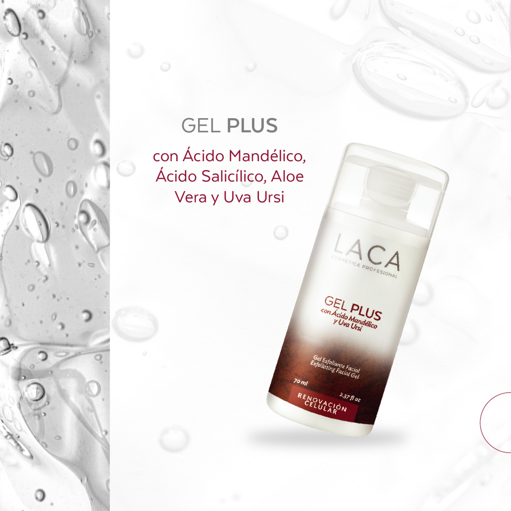 Gel Plus con Mandelico y Uva URSI x 70ml