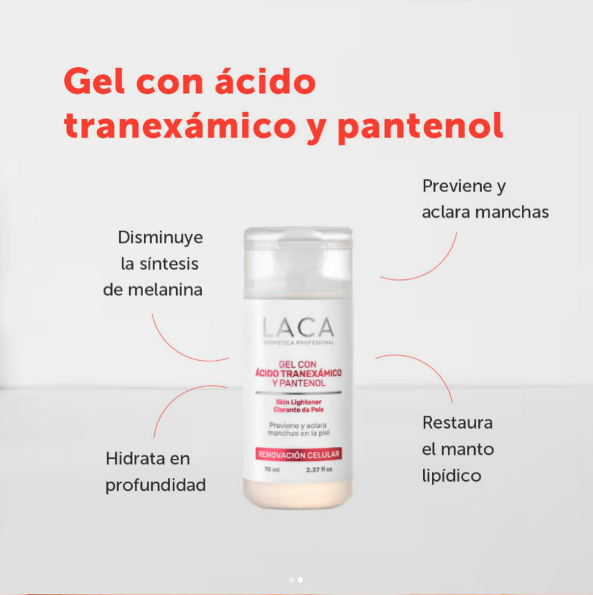 Gel Con Acido Tranexamico y Pantenol x70ml