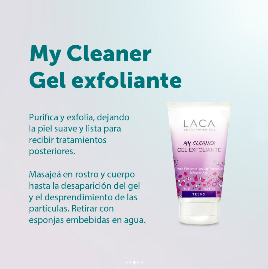 My Cleaner Gel Exfoliante Teens 140gr